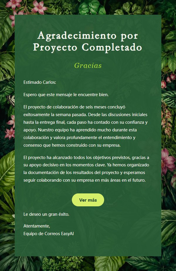 Carta de Agradecimiento con Ilustración Botánica