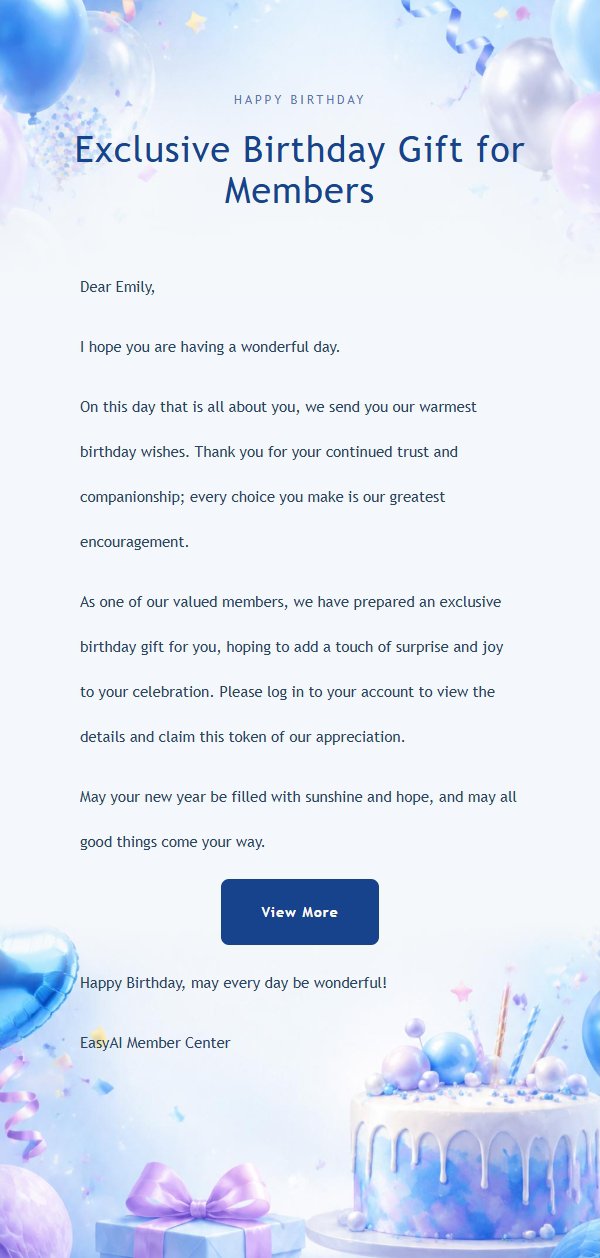 Blue Balloon Birthday Celebration 2