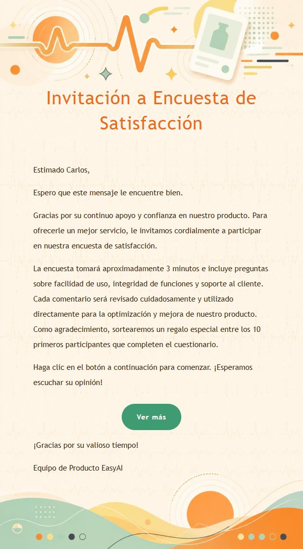 Encuesta de Producto con Pulso Naranja