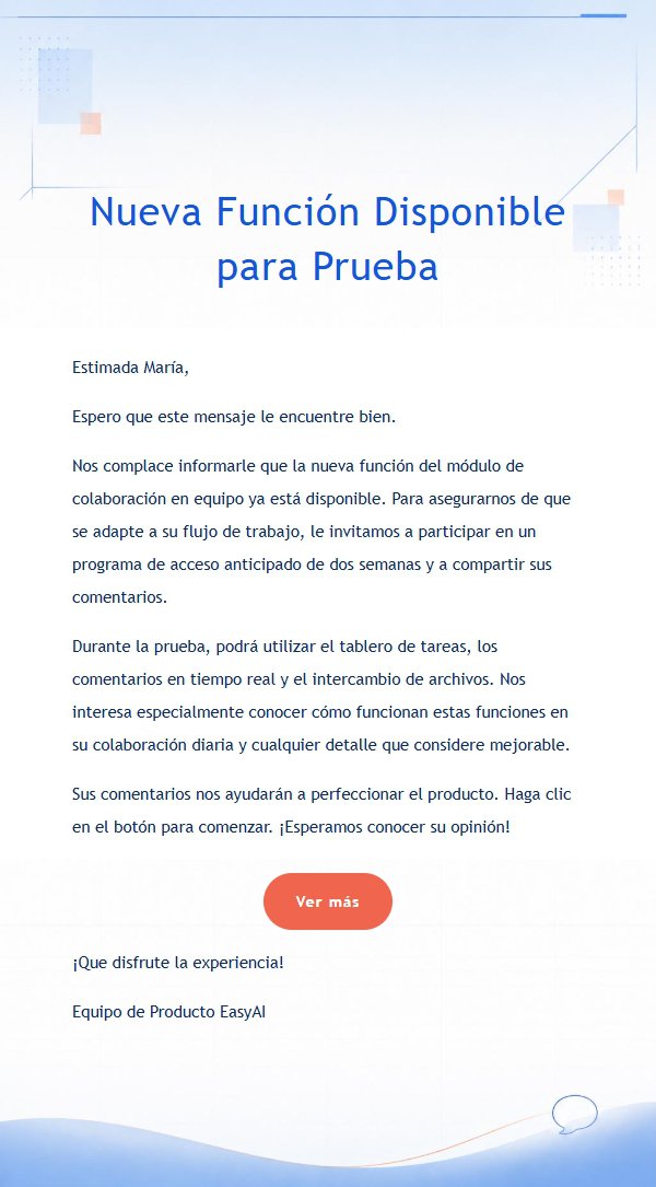 Recordatorio de Retroalimentación en Azul Cobalto 2
