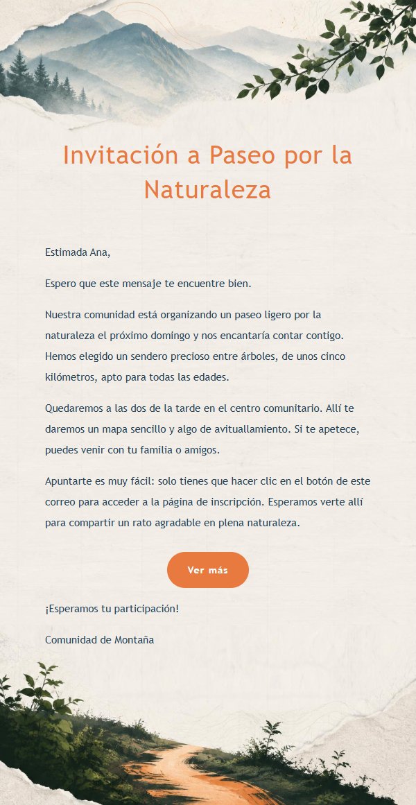 Invitación a Senderos de Montaña Brumosa 2