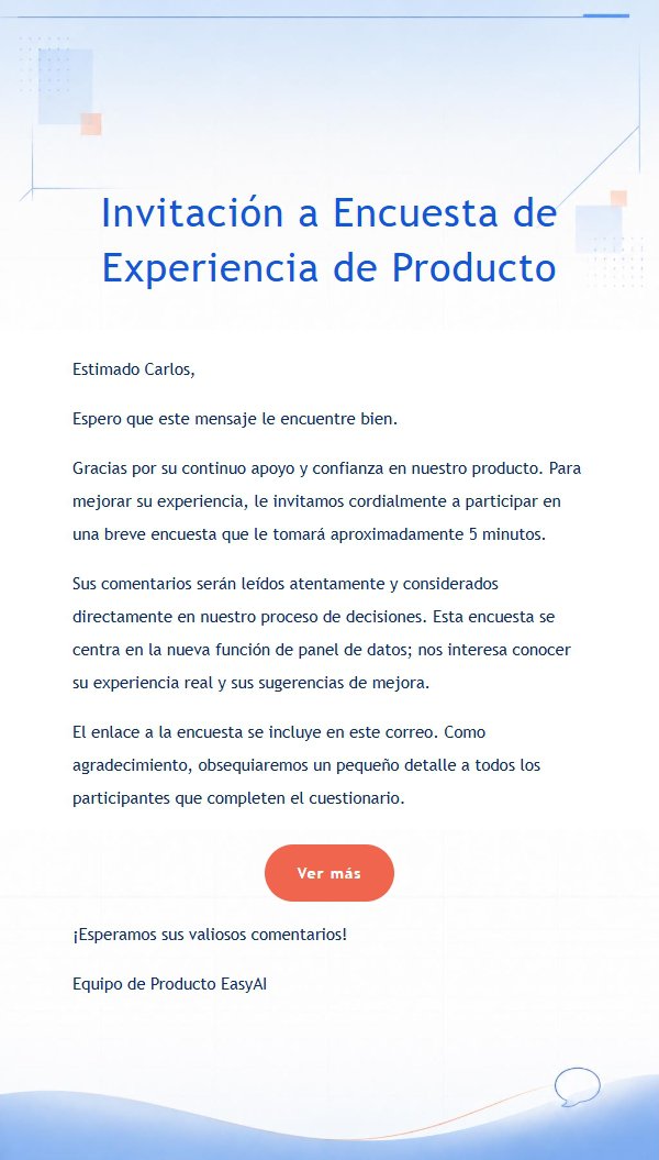 Recordatorio de Retroalimentación en Azul Cobalto