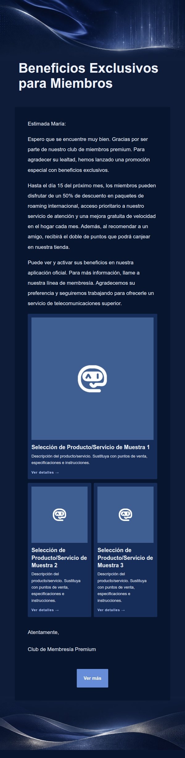 Promoción Premium Zafiro y Plata 2