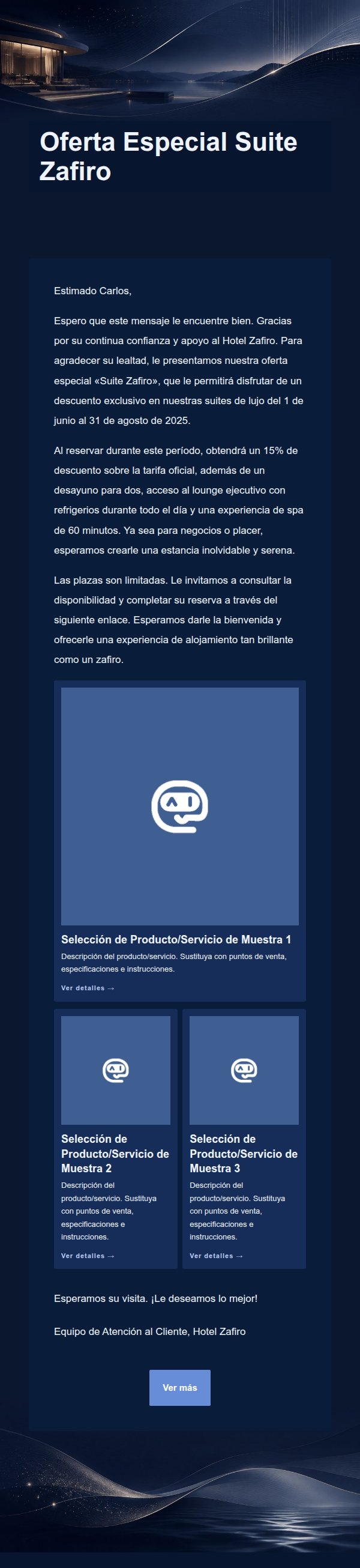 Oferta de Viaje Hotel Zafiro