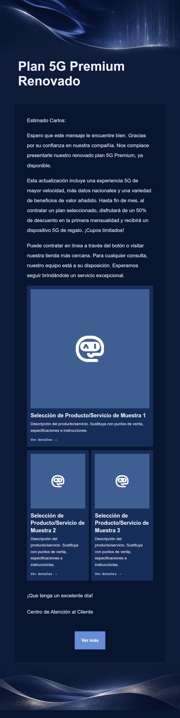 Promoción Premium Zafiro y Plata