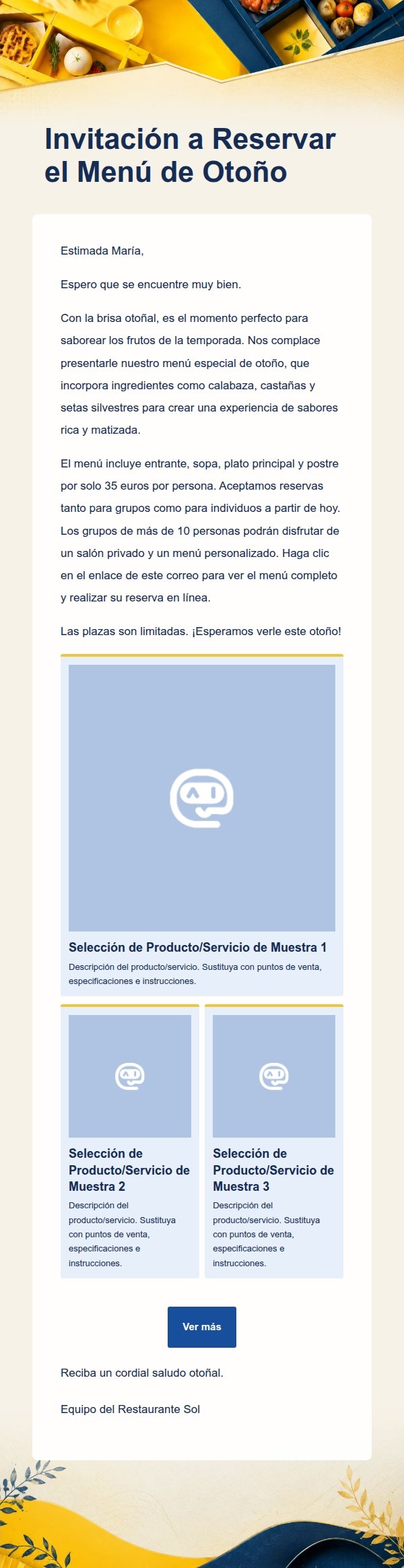 Plantilla de Marketing Gastronómico con Estilo Bento 2