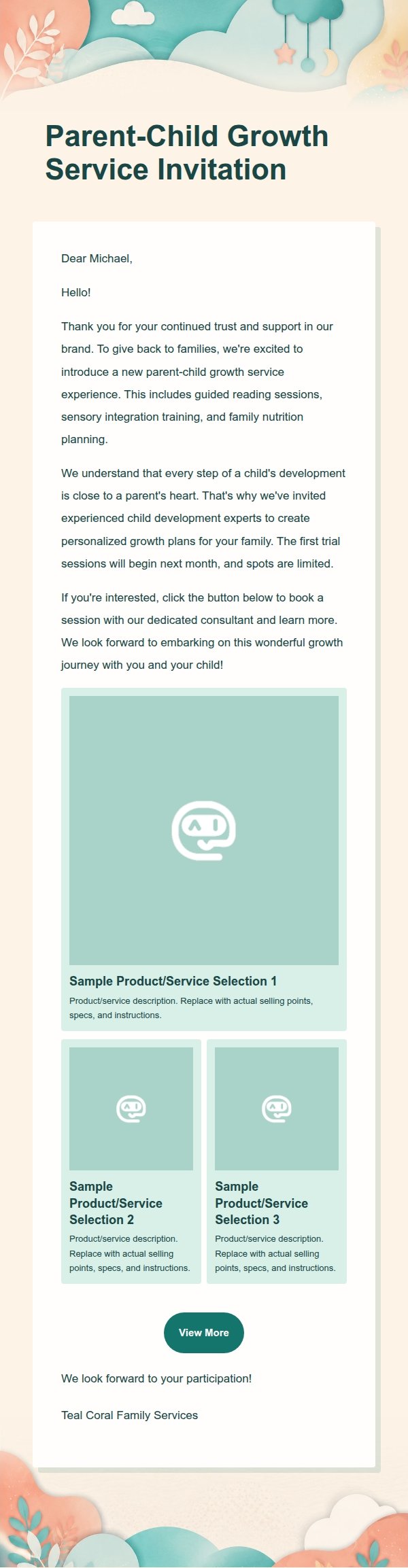 Teal Coral Baby & Family Product Showcase 2