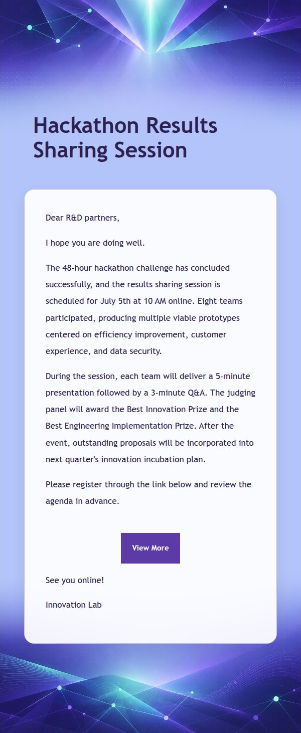 Violet Innovation Demo Day Invitation 2