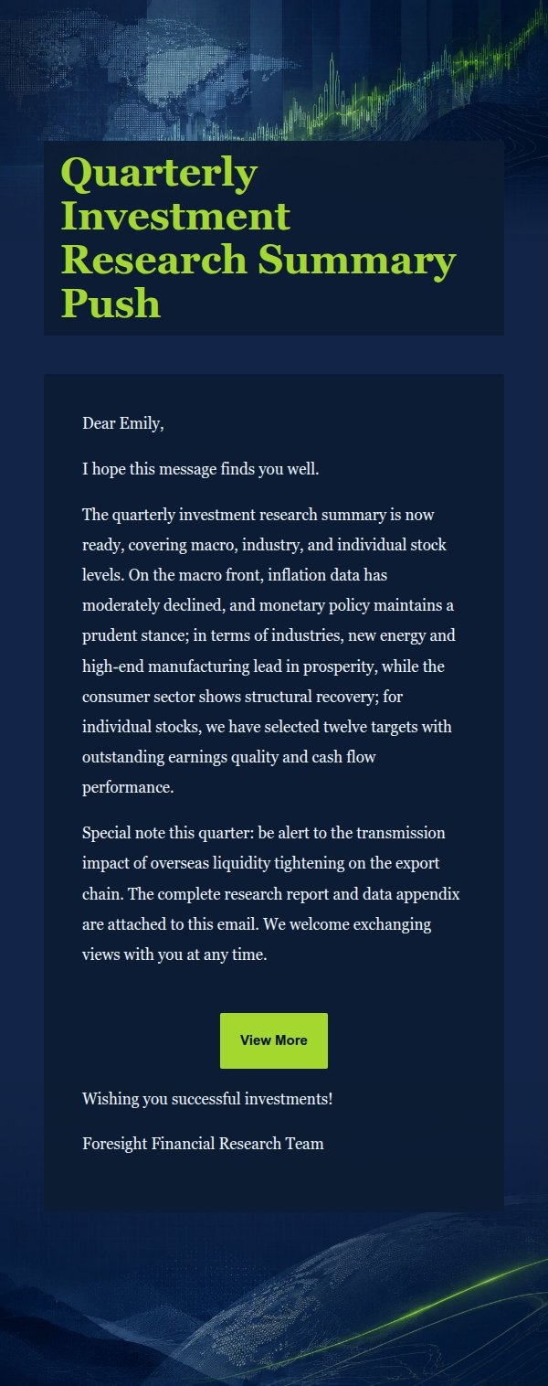 Deep Blue Lime Market Signal Financial Brief 2