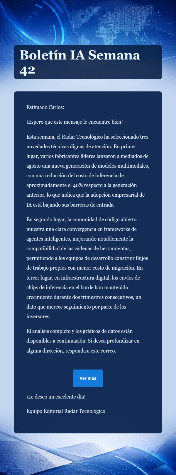 Boletín Tecnológico Radar Cobalto