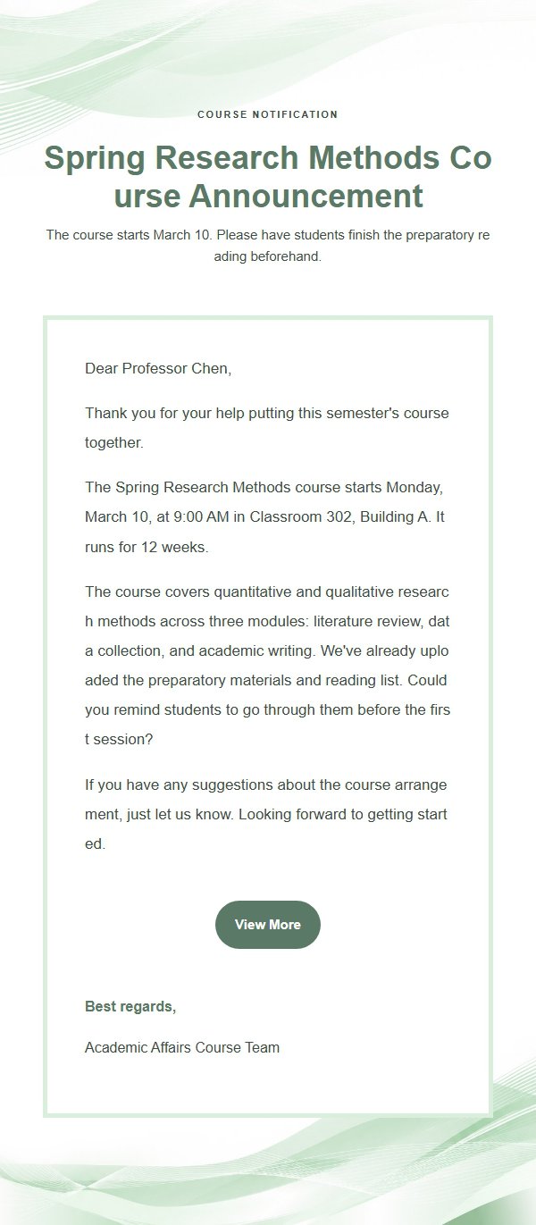 Mint Ripple Multi-Scenario Email Template
