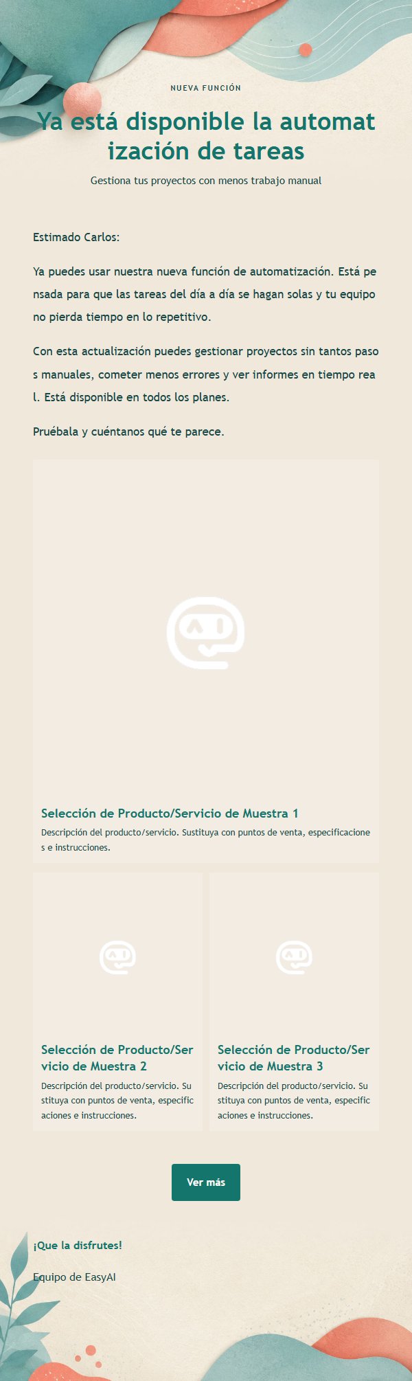 Campaña Vibrante Verde Coral