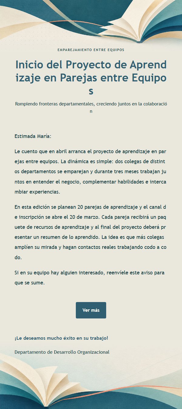 Aviso de Reclutamiento Programa de Mentores Verde Azulado 2