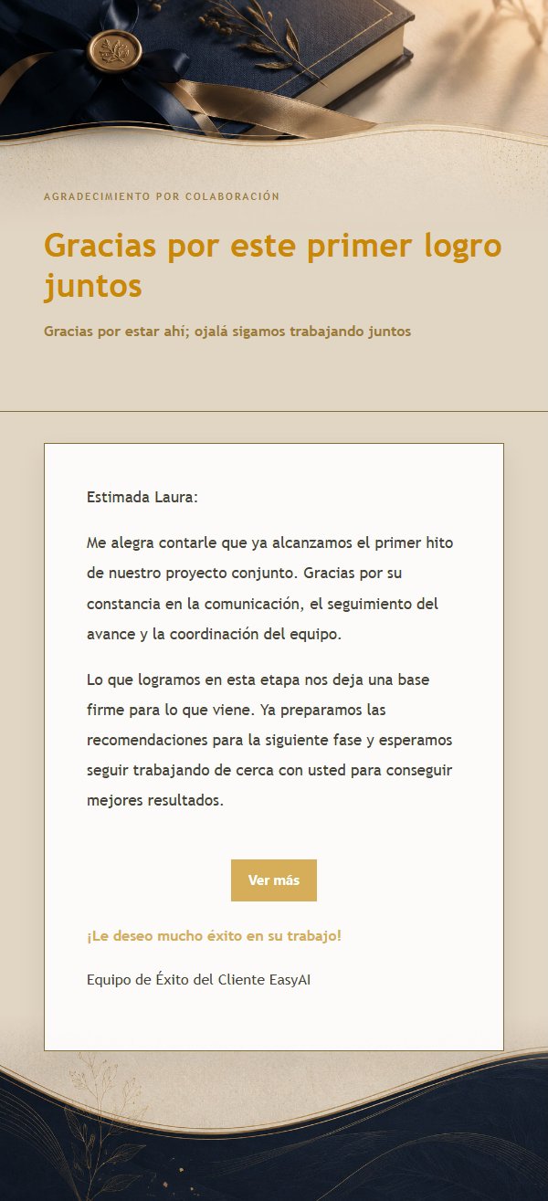 Agradecimiento Proyecto Azul y Oro 2
