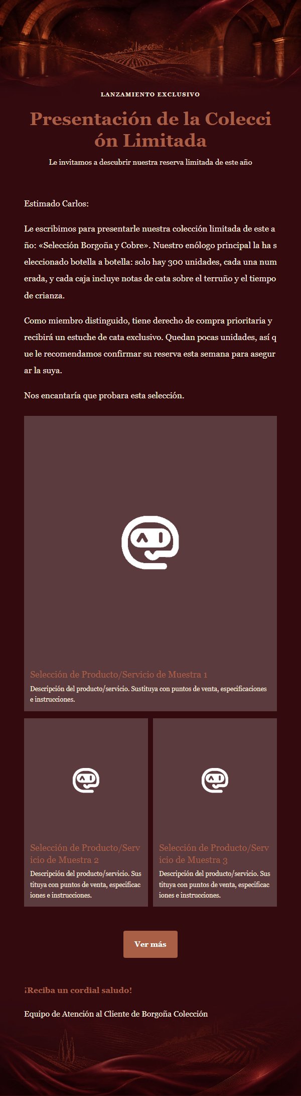 Correo de Vinos de Borgoña y Cobre