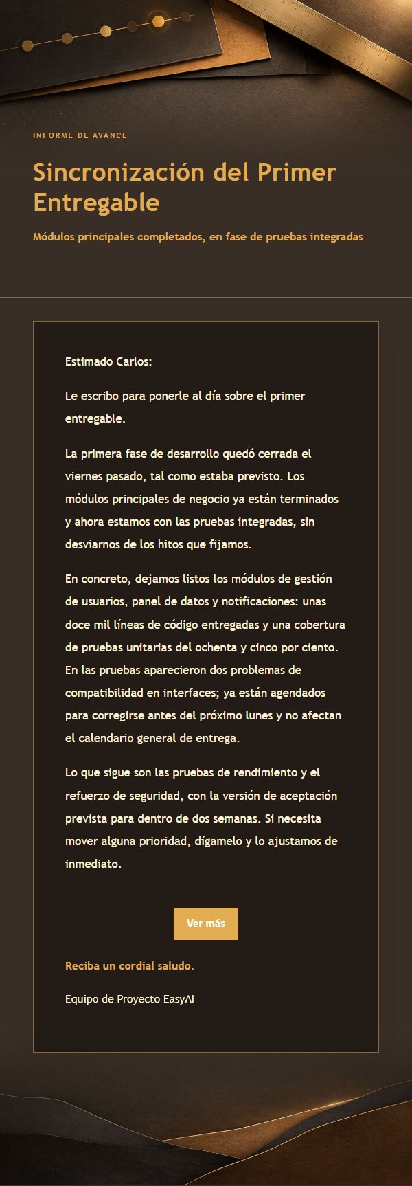 Informe de Avance de Proyecto Carbón y Ámbar