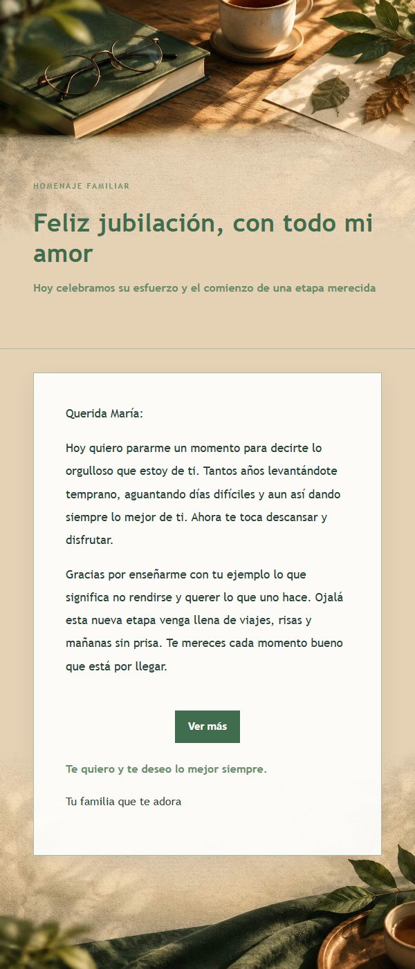 Carta de Despedida Bosque y Cobre 2