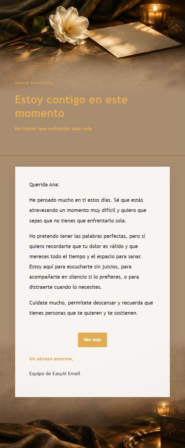 Carta de Condolencia Ámbar y Carbón 2