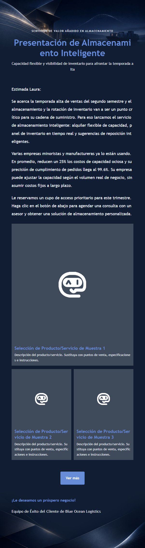 Campaña Logística Zafiro y Plata 2