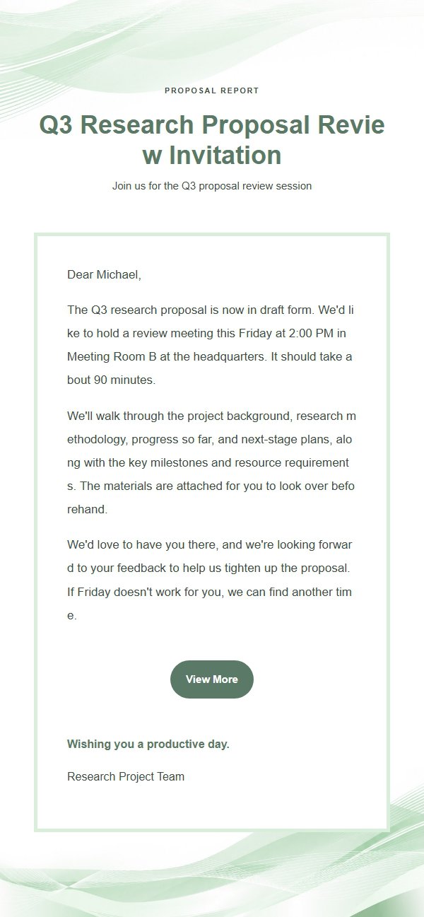 Mint Ripple Multi-Scenario Email Template 2