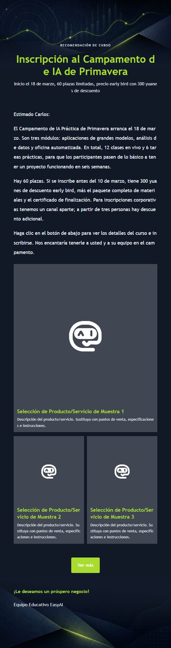 Correo Educativo Azul Marino y Lima