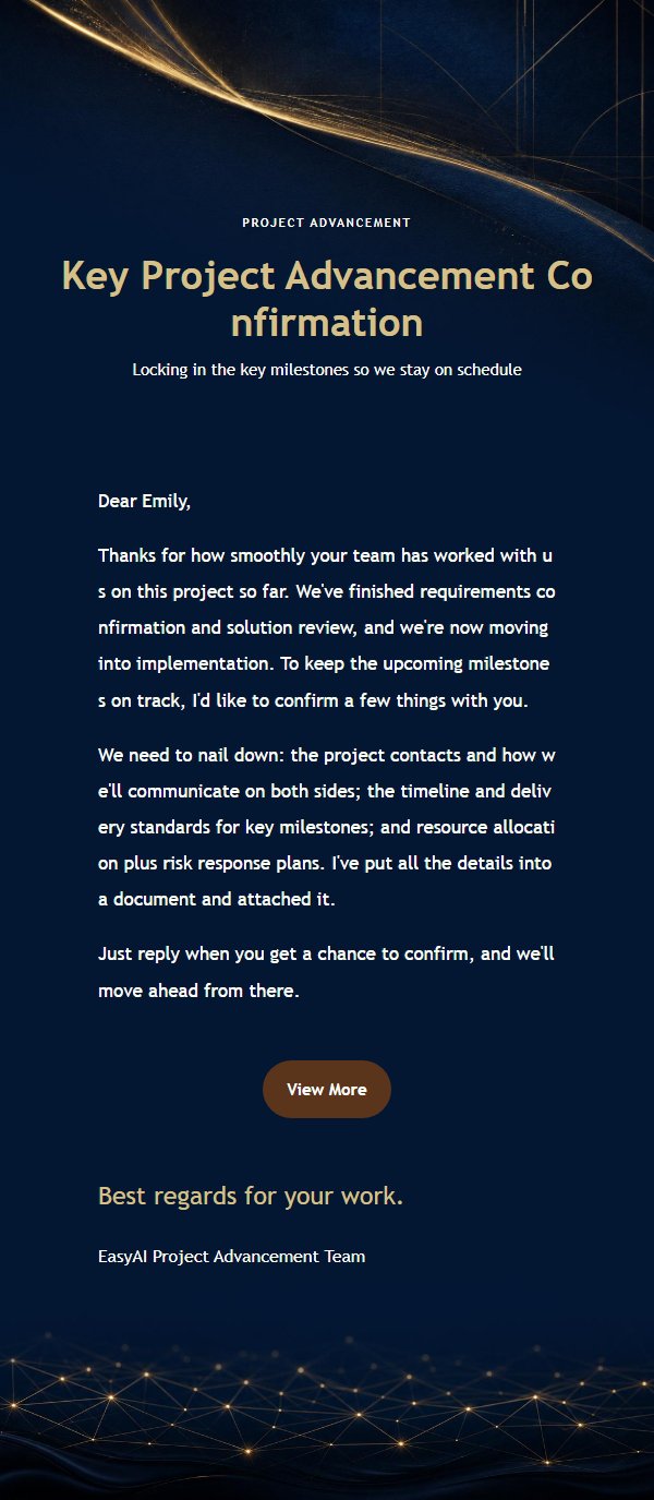 Navy & Gold Business Partnership Letter 2