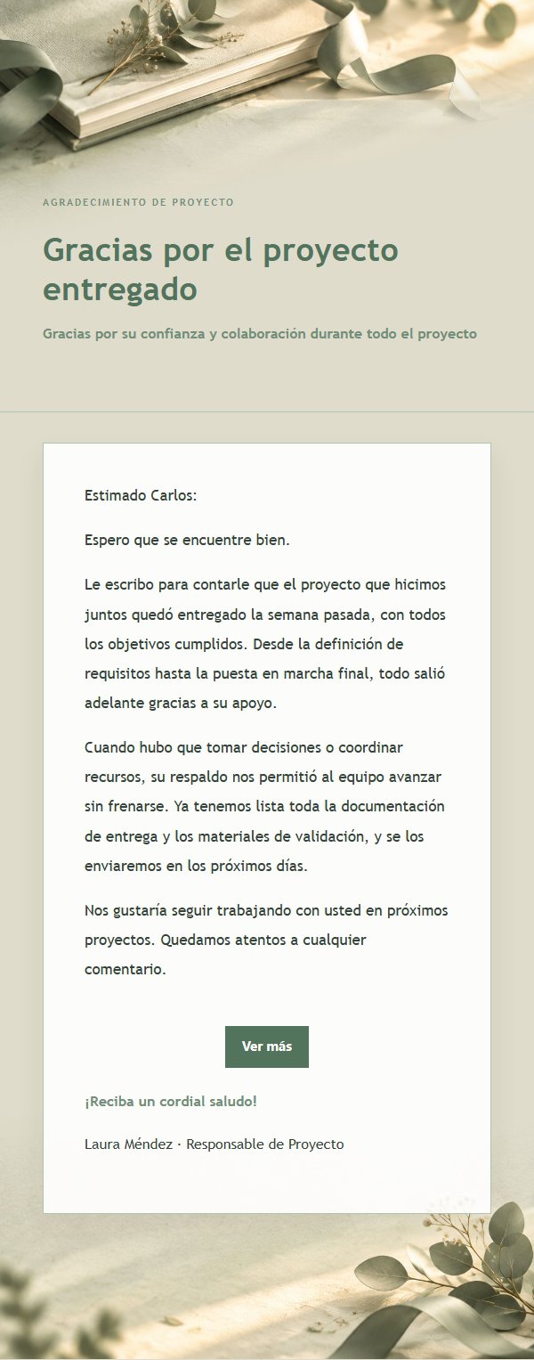 Agradecimiento Proyecto Salvia Marfil