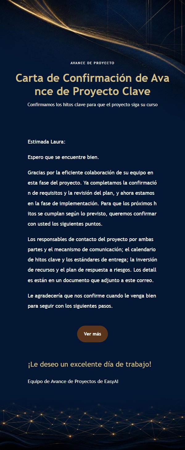 Carta de Cooperación Azul Profundo y Oro 2