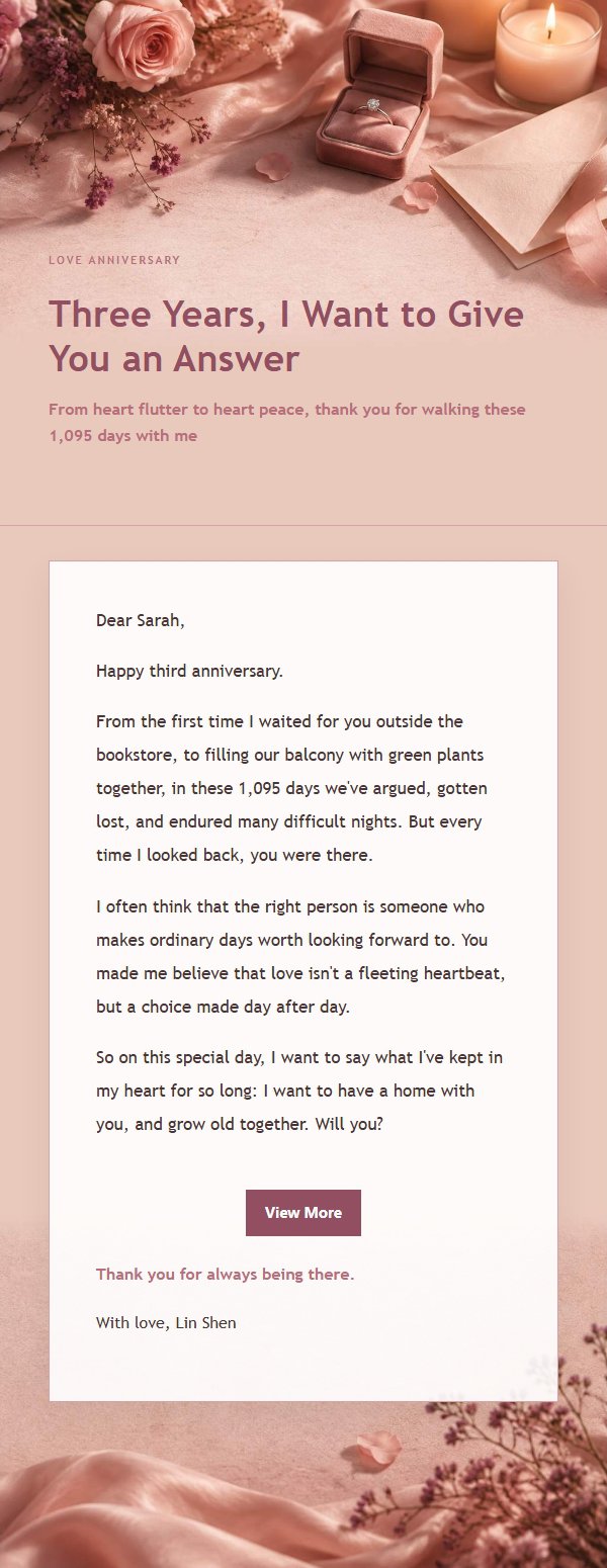 Rose Editorial Proposal Confession Email 2