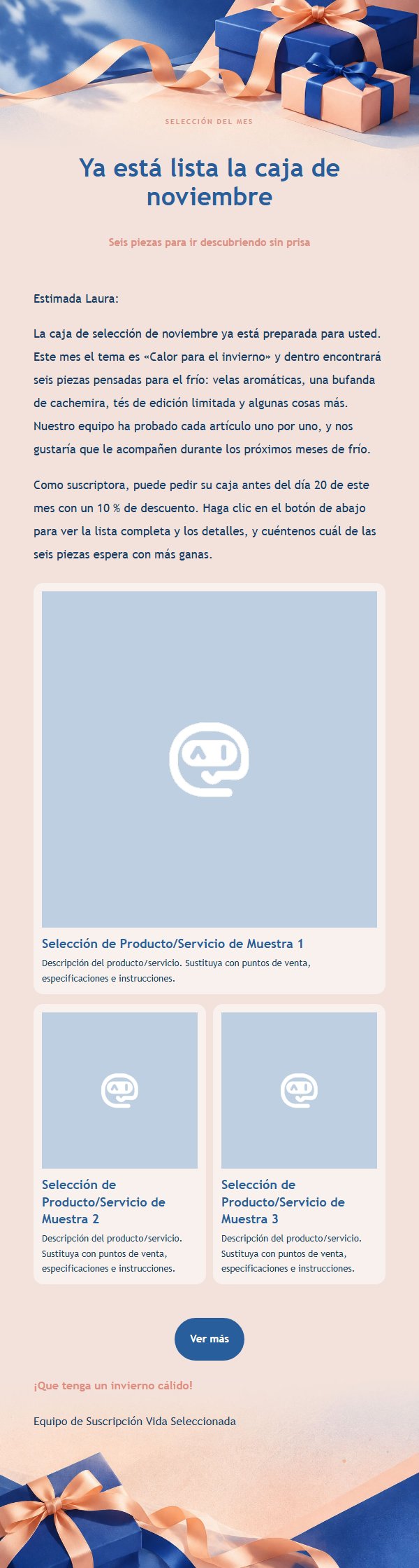 Selección Cobalto y Melocotón