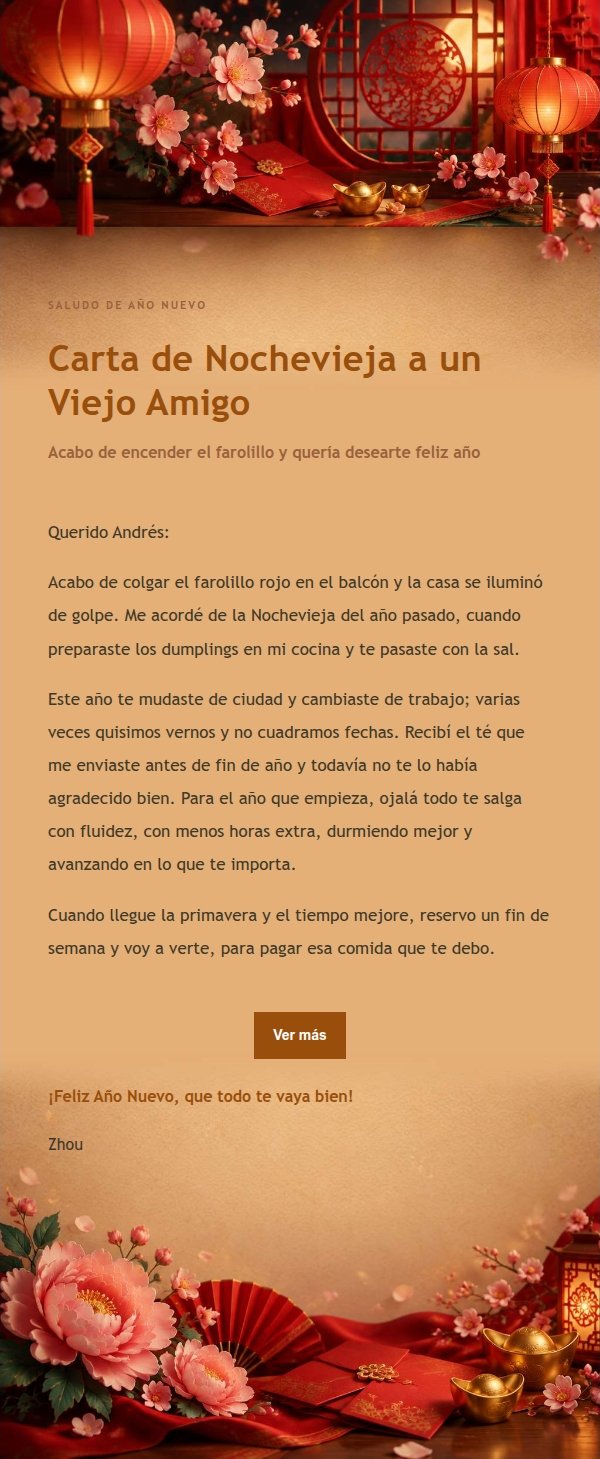 Luces Nocturnas de Año Nuevo Chino