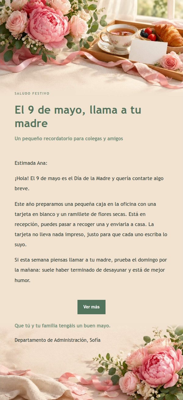 Jardín de Primavera Feliz Día de la Madre 2