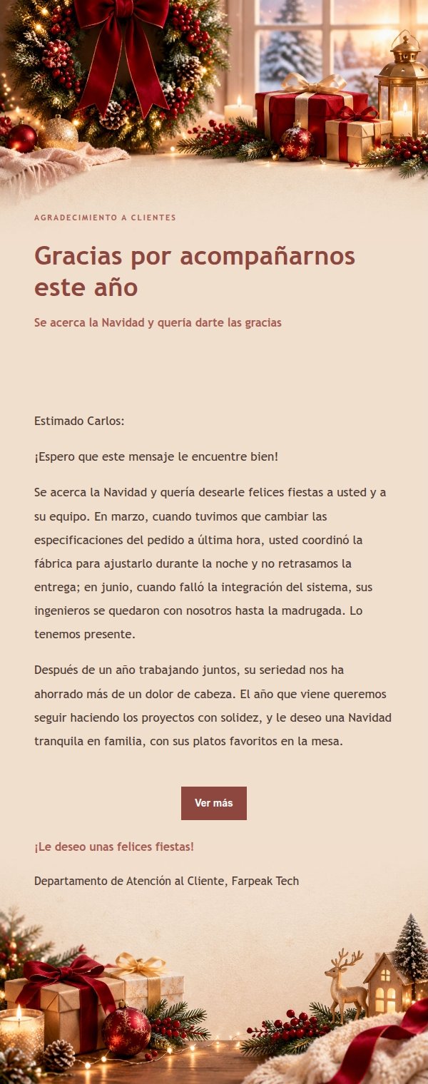Carta Navideña Editorial 2