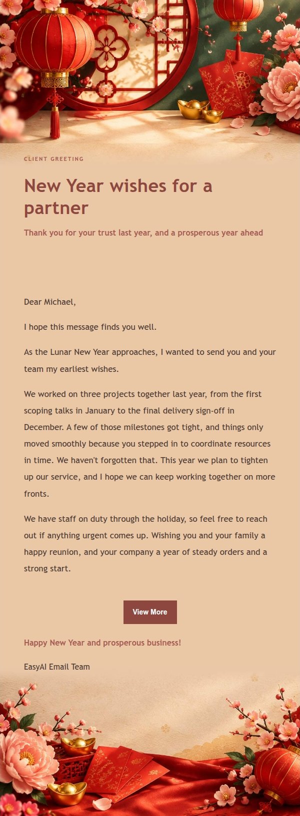 Editorial Lunar New Year Greeting 2