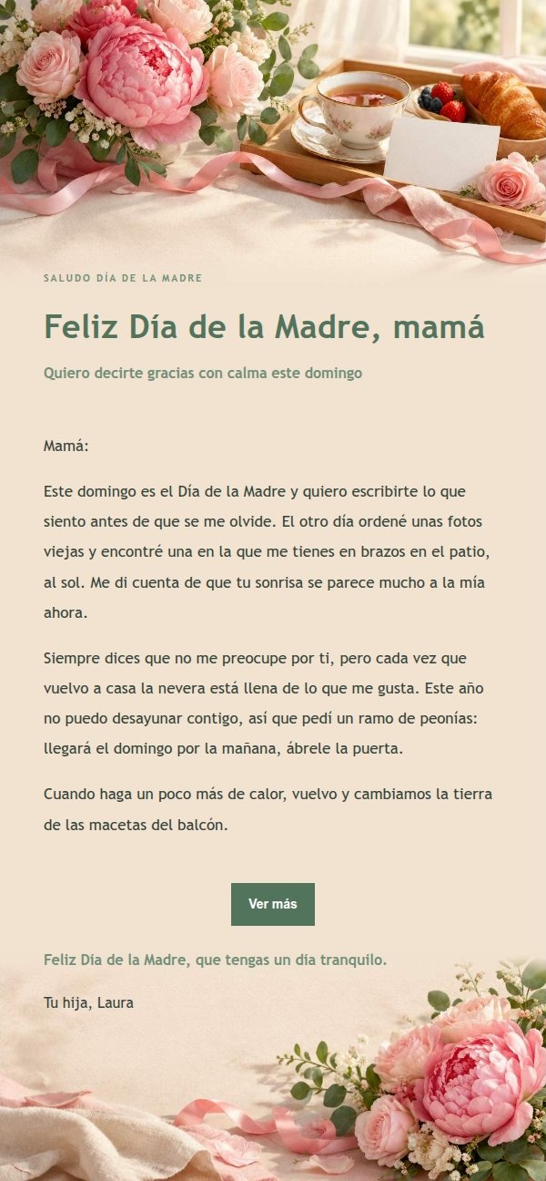 Jardín de Primavera Feliz Día de la Madre