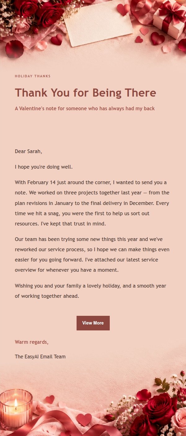 Editorial Valentine's Love Letter 2