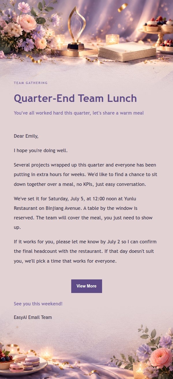Lilac Ink Project Celebration Invite 2