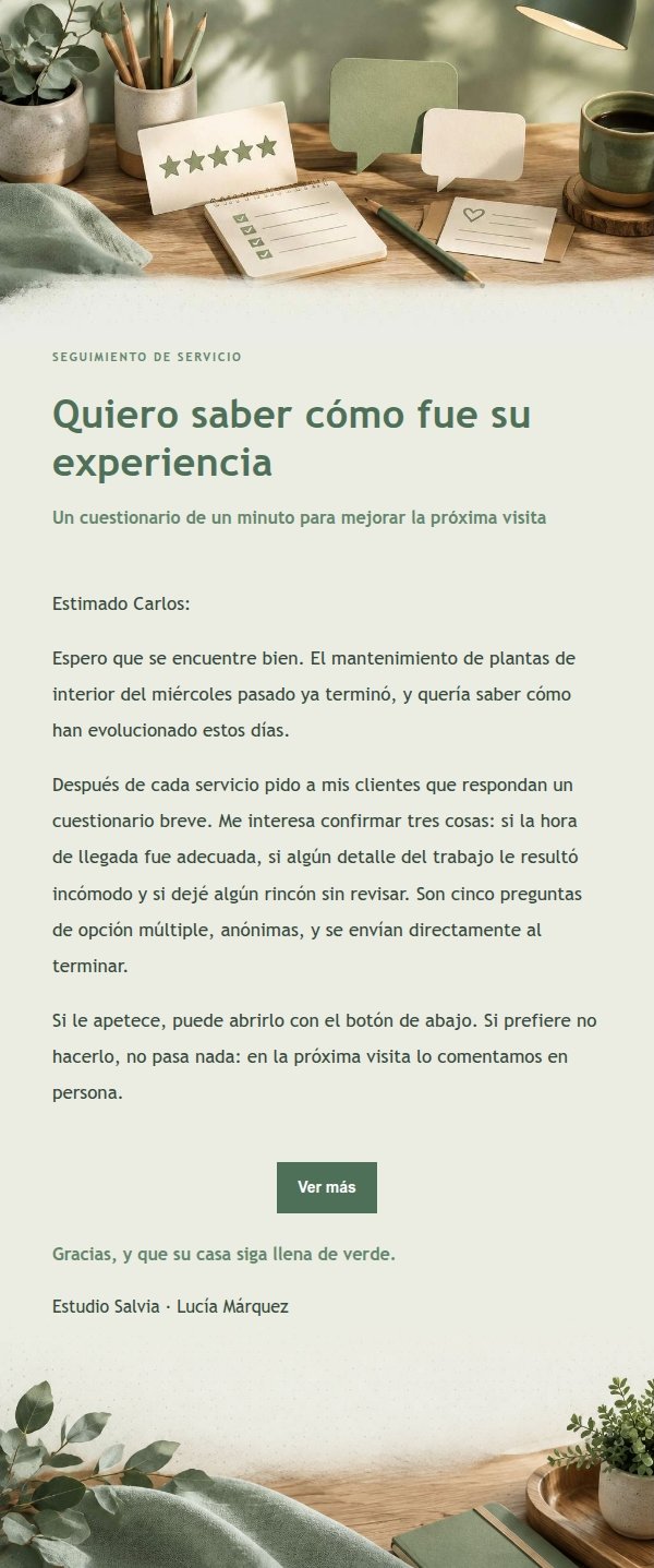 Encuesta de Satisfacción Estudio Salvia