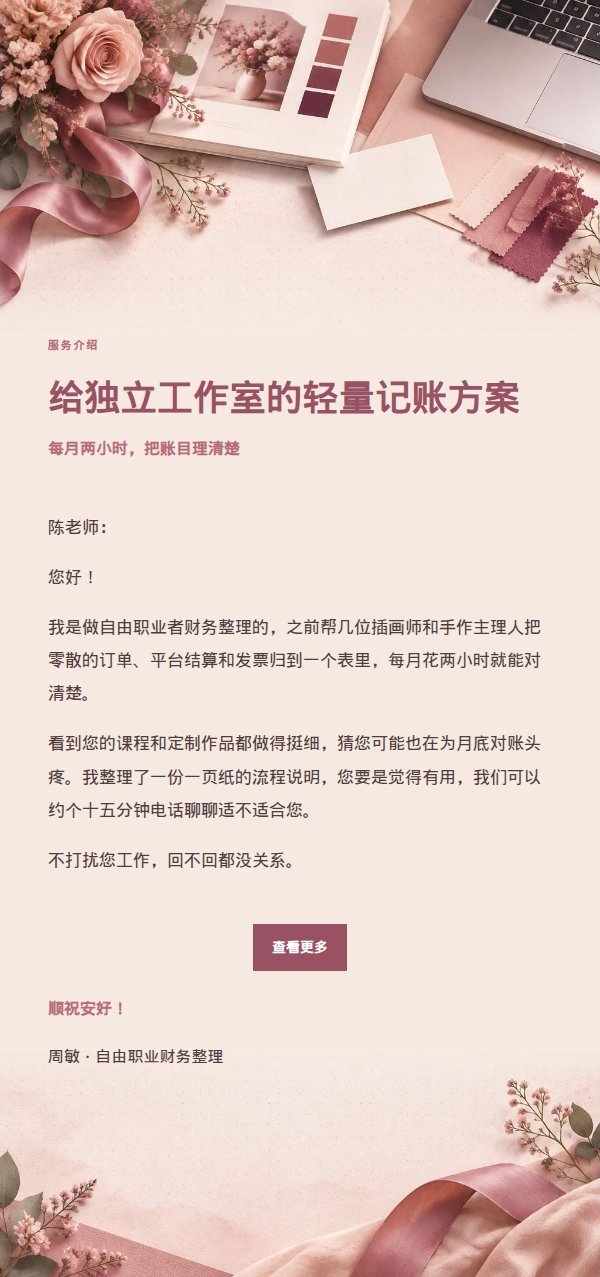 玫瑰收据风冷邮件开发信 2