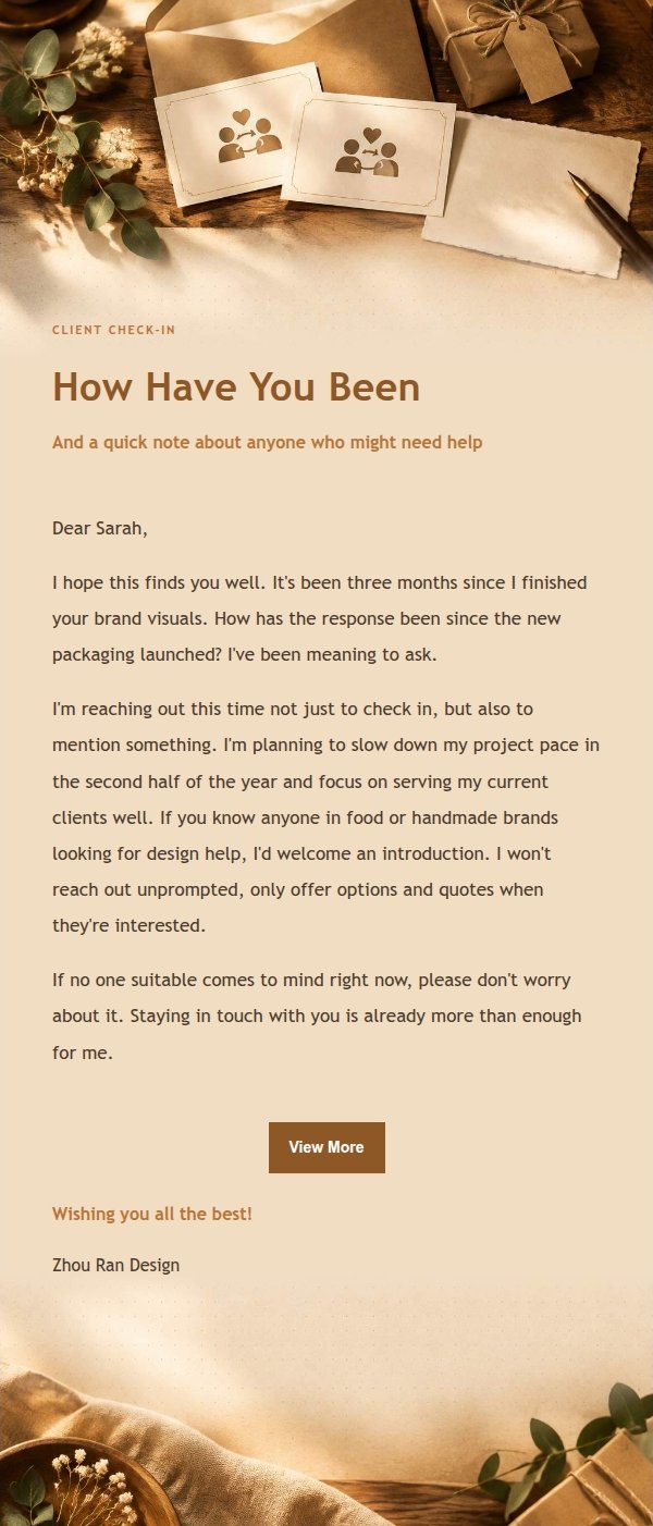 Amber Workbench Referral Request Email 2
