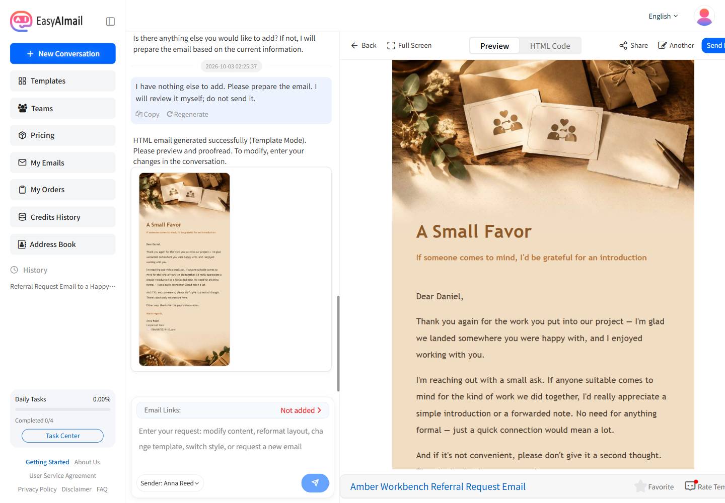 How to Write a Referral Request Email Without Making It Awkward