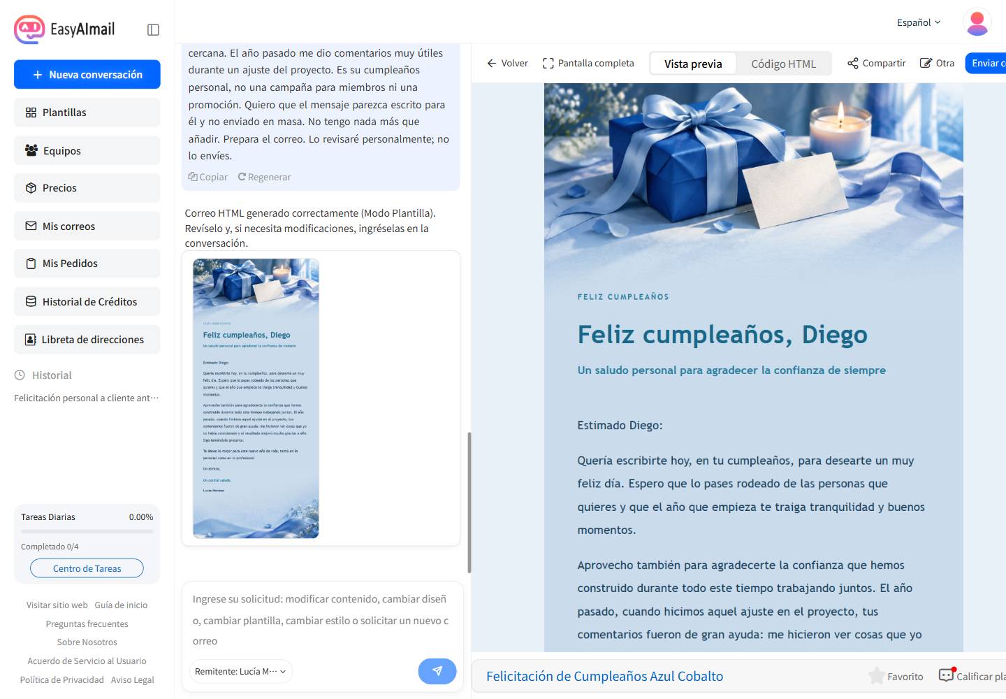 Cómo escribir un correo de cumpleaños para un cliente sin hablar de negocios