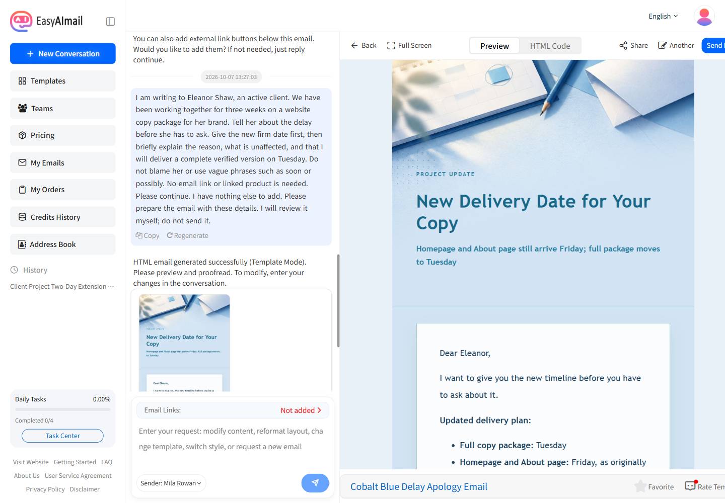 How to Tell a Client About a Delay Before They Have to Ask