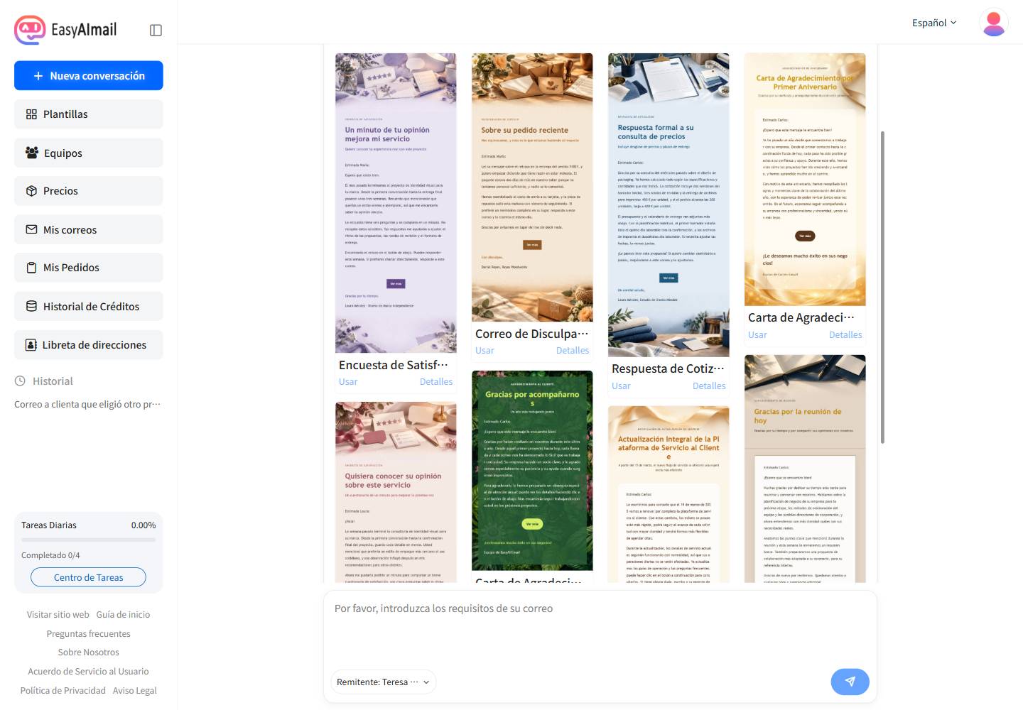 Plantillas recomendadas para solicitar feedback tras perder una oportunidad