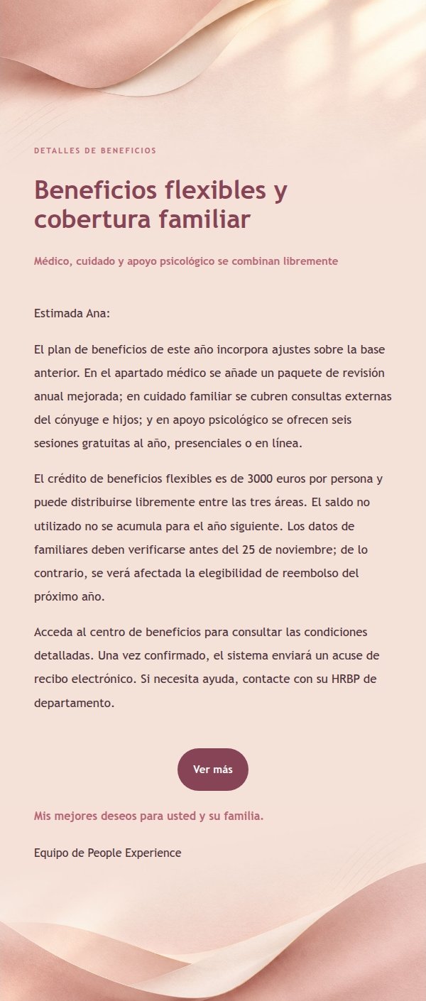 Confirmación de Beneficios Anuales Rosa y Crema 2