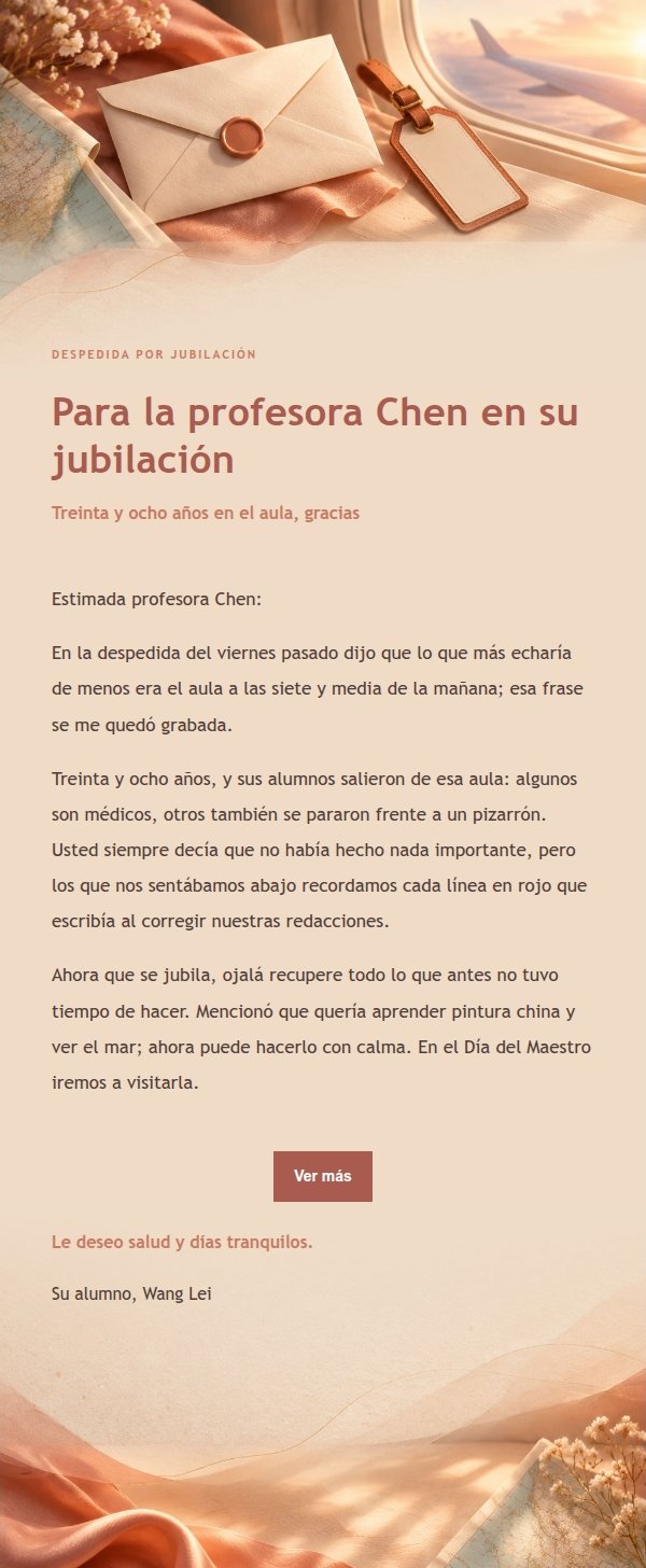 Carta de Despedida Coral Champán 2