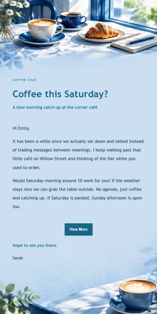 Cobalt Coffee Chat Invite