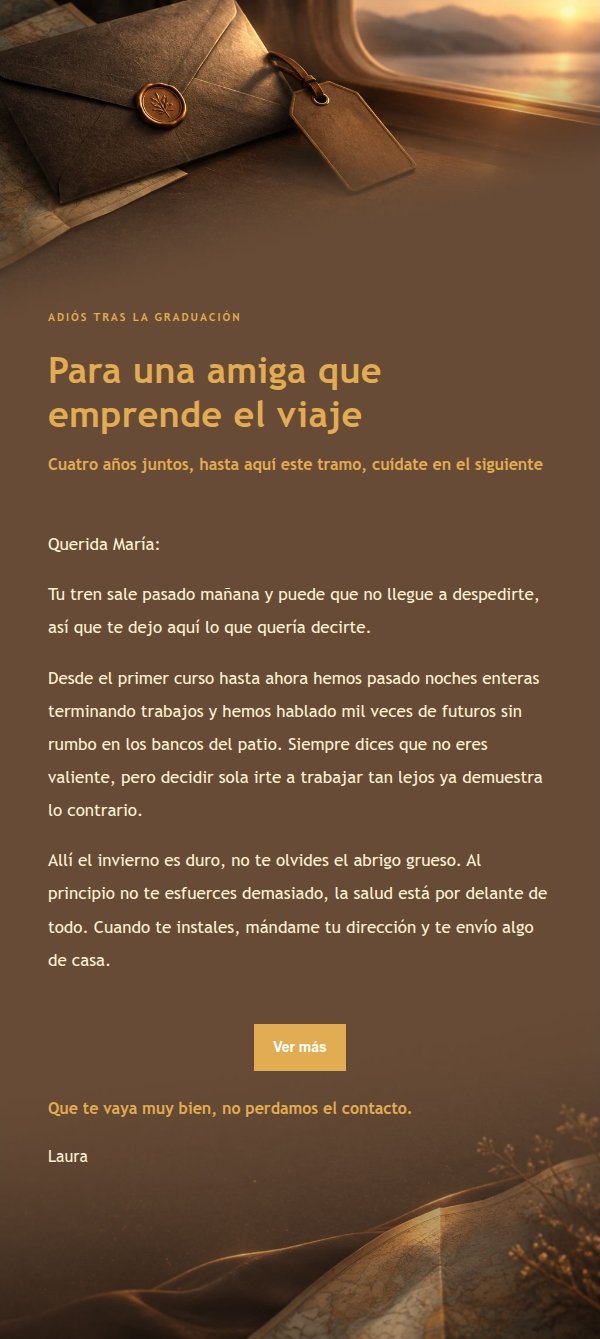 Carta de Despedida Ámbar y Carbón 2