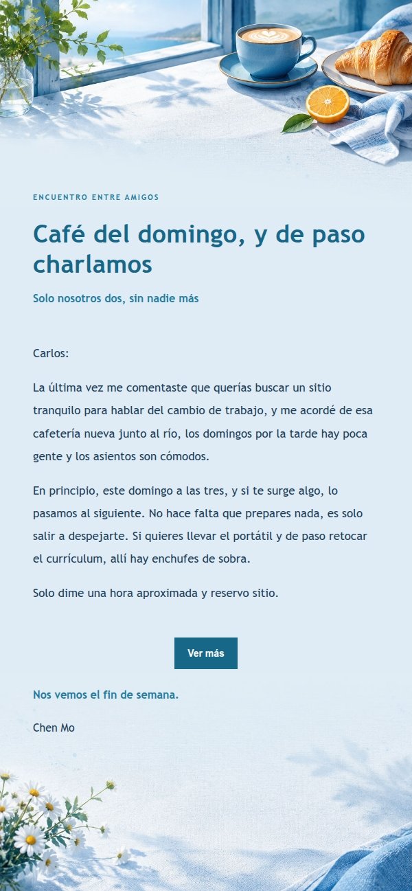 Invitación a Brunch de Fin de Semana en Azul Cobalto 2