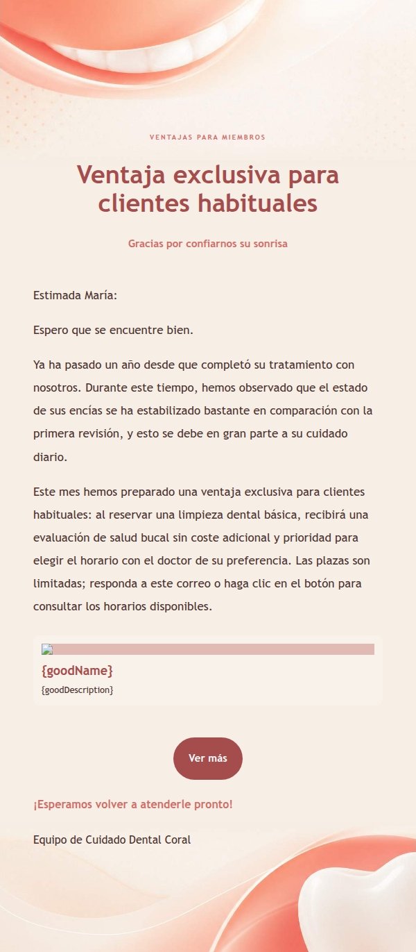 Cuidado Dental Coral y Crema 2